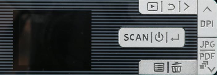 the card slot. Scanner Settings To access the scanner settings: 1.