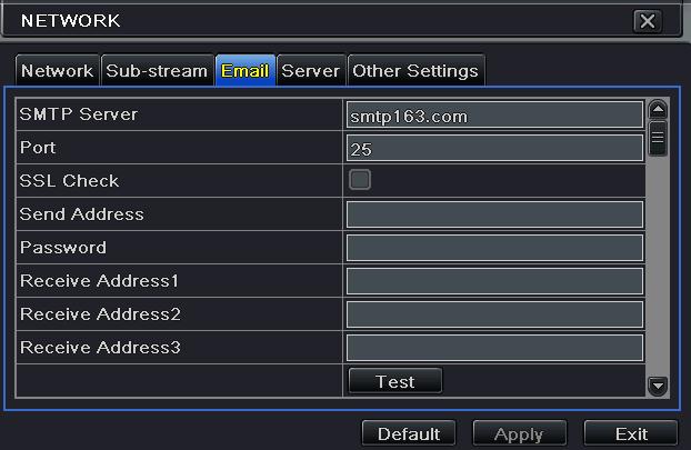 Step 2: Select fps, resolution, quality, encode and max bit rate Step 3: Select All to set the same settings for all channels. 4.6.