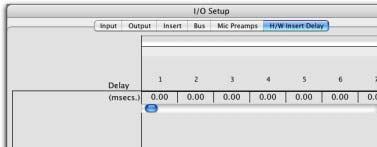 Low Latency Monitoring During Recording For recording, Pro Tools automatically suspends delay compensation to provide a low-latency monitor path through the main outputs of the record-enabled tracks.