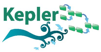 Kepler Drag and Drop graphical interface for workflow composi&on Different actors that rules how the