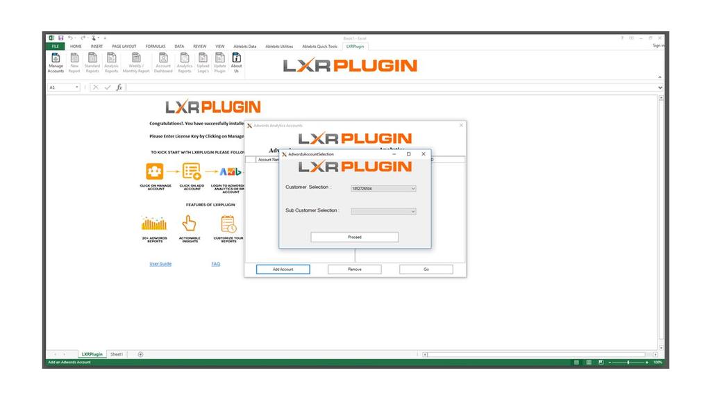 Step 7) Google will ask you if you would like to allow the LXRPlugin Tool to have access to your Google AdWords account.