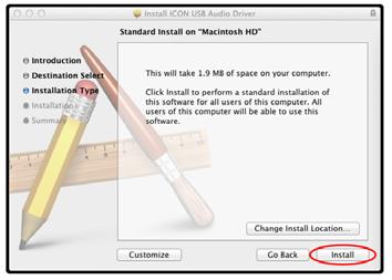 After you have inserted the provided Driver CD into your CD-Rom, a pop-up window should appear as shown in Diagram 2, then click on the "Mac folder