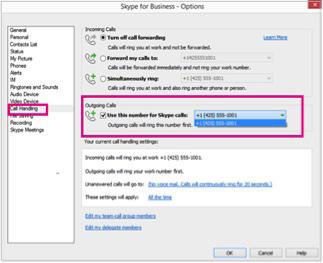 Note Call via Work requires Skype for Business Server 2015.