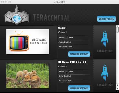Launch TeraCentral from the included USB stick, or install TeraCentral on your computer and launch it. 5.