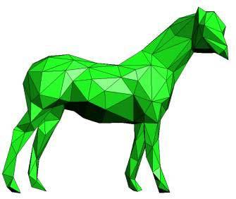 7 esh Cat-1 Cat- Cat- Horse-1 Horse- Horse- V/T 51/9 145/7 65/898 196/88 44/484 487/97 Tme 4.7 1. 4. 18. 44.8 176. Tab. 1. Parameters of the meshes shown n Fg.