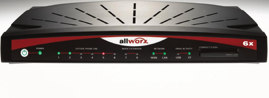 Allworx 6x Overview 6x Overview Allworx Award-winning phone systems for small and medium businesses Thousands of SMBs have made the smooth, risk-free VoIP