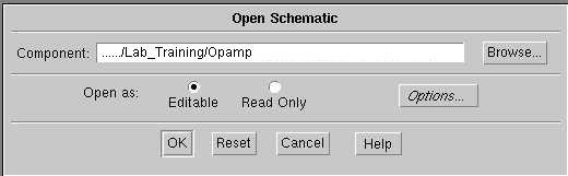 Click Open - Schematic from the Session palette, which opens the Open Schematic dialog box.