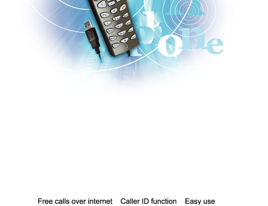 With LCD, keypad and ringer, easy to use like mobile phone 2. Phone rings for all incoming calls, ring style selectable 3. Caller ID function of skype calls 4.