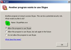 That indicates the Skype has successfully connected to Internet.
