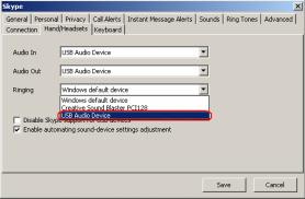 Answer a call When the USB Phone is ringing on an incoming call, press to answer the call, or press to refuse the call.