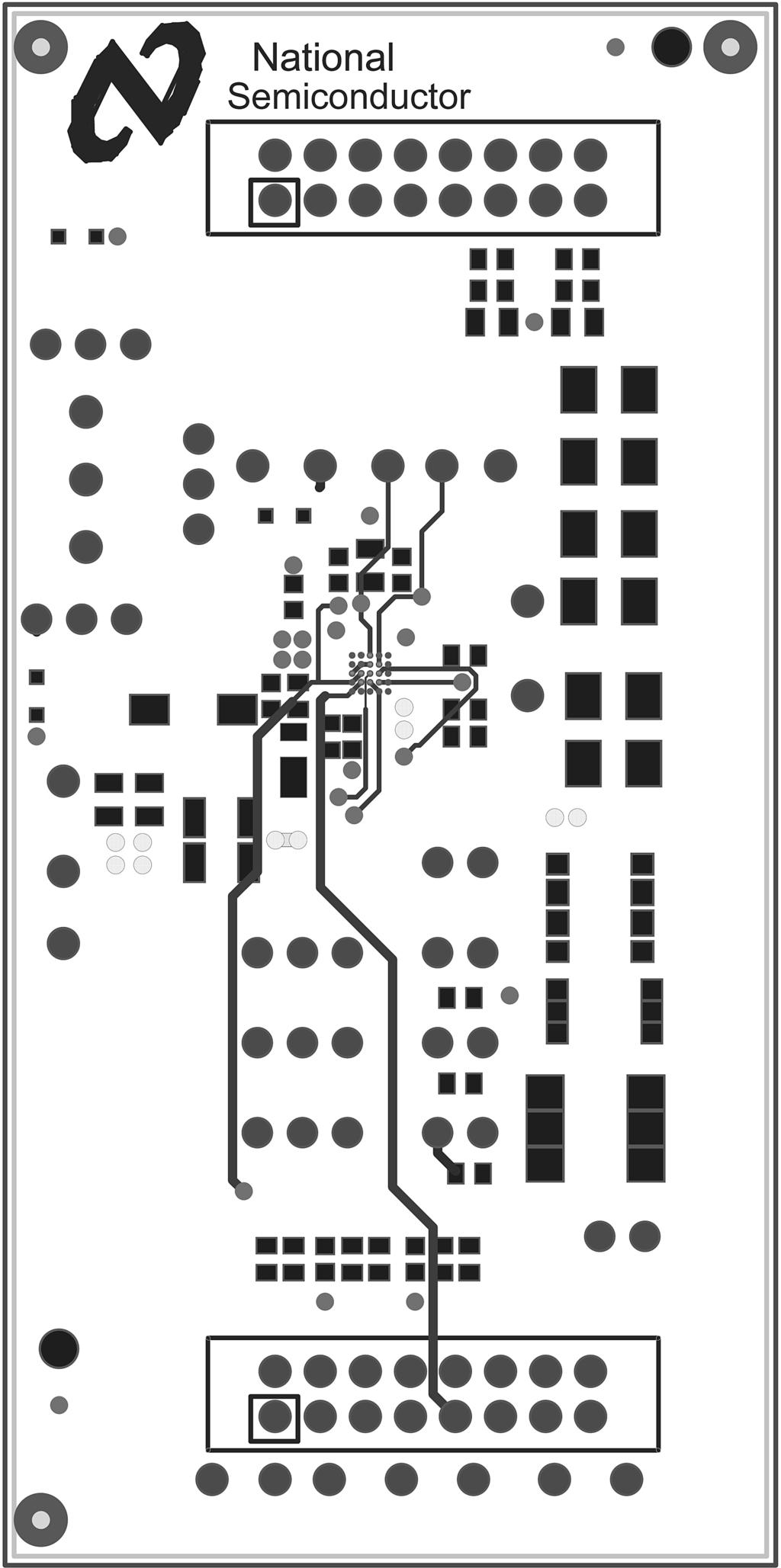 20198210 Fig. 12 Lp5526 Evaluation Board Layer 1 (Top, Signal).