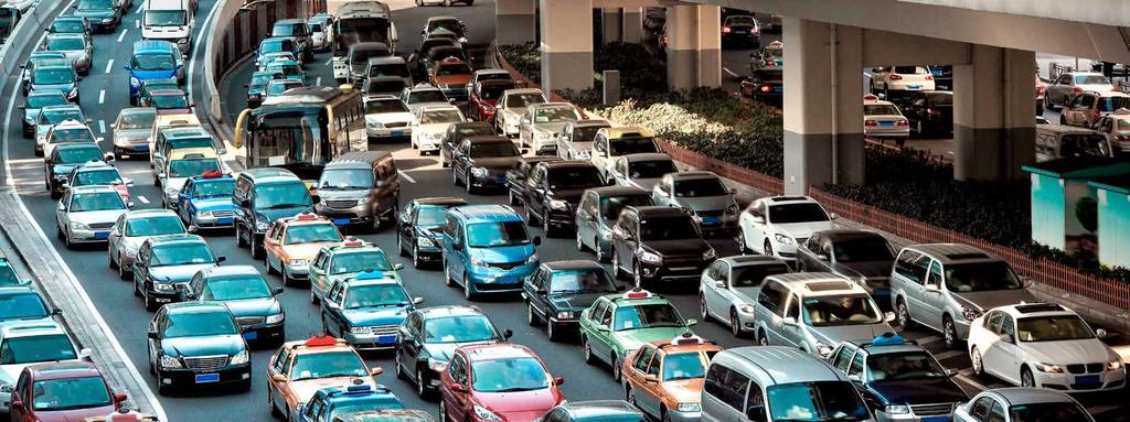 URBAN TRAFFIC CHALLENGES Urban areas all around the world are constantly growing in size and