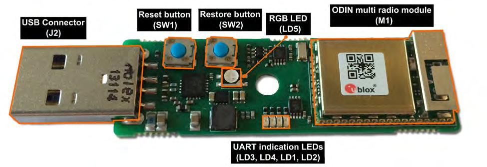 1 Introduction This document describes how to set up the u-blox EVK-W262U evaluation kit to evaluate the ODIN-W2 series modules with UART communication. 1.