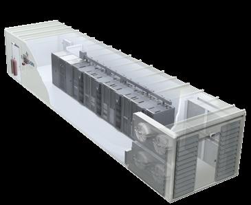 Intelligent, integrated infrastructure in a self-contained line-up Capacity: 20kW Racks: 3-6 Type: Self-contained Floor: