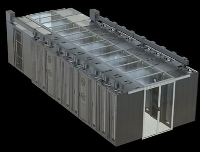 data centers; disaster recovery Intelligent, integrated infrastructure using row-based building blocks.