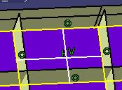 6. You can now use one of the Sketcher commands to create the layout of the wall system.