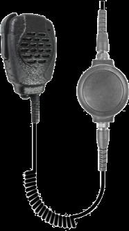 SPEAKER MICROPHONES (List) SPM-2243 TROOPER II Series HEAVY DUTY SPEAKER MICROPHONES have a Noise Cancelling Mic and are designed to meet MIL-STD-810 mechanical and IP57 Dust and Water Proof