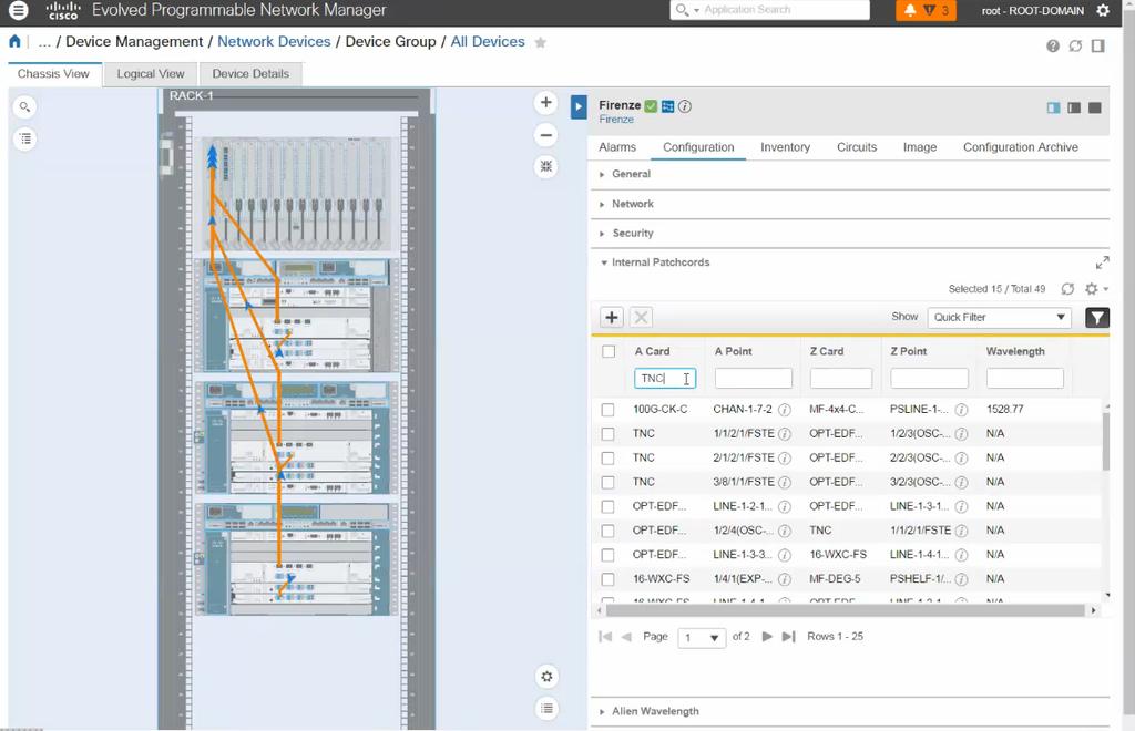 Detect Correlate Isolate Dynamic Inventory Proactively detected anomalies with cabling,