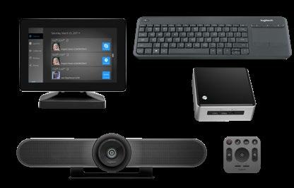ROOM SOLUTIONS LOGITECH MEETUP KIT WITH INTEL NUC Get everything you need in one box, already optimized for easy