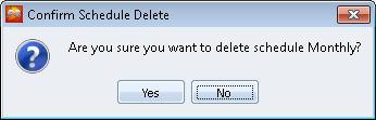 PerfectStorage User Guide 4. Click Yes to delete.