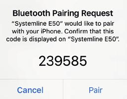 4.0 Pairing a Bluetooth device