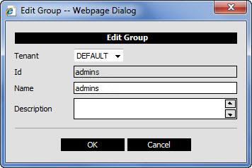 Editing Group Properties You can edit the settings of a group at any time. To edit a group: 1. Open the Groups view. 2. Select the group in the Groups pane.