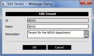 To assign a tenant to an existing group: 1. Do one of the following: t In the Tenants view click a group in the Groups pane. t Open the Groups view and select a group in the Groups pane.