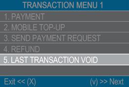 Refund transactions A refund transaction is used in order to issue a refund (credit) to the customer.