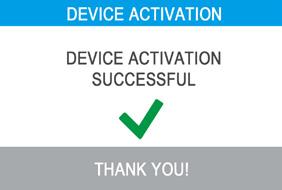 Activation code The activation procedure is a one-time process and requires an activation code generated by mypos to be entered manually on your mypos Go device.