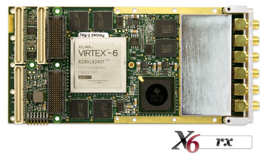 X6 Module Family Xilinx Virtex6 LX240T/SX315T/SX475T 2GB/s PCIe 4GB