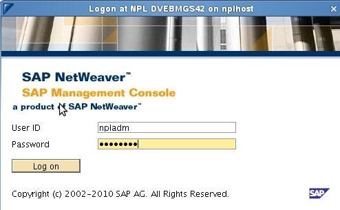 16. Once NPL is green, you can start the SAP GUI. You can either minimize or close the SAP MMC. 17.