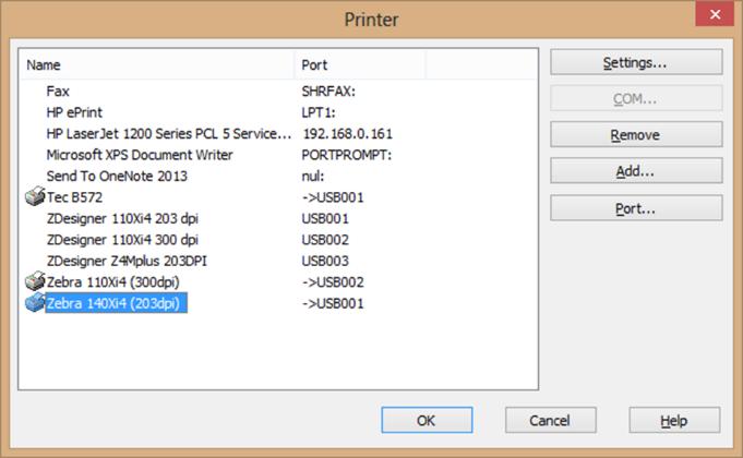 File Select Printer.