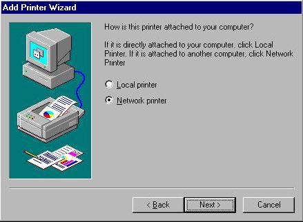 Printing with Windows 98SE/Me