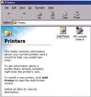 your printer to install the printer drivers Select No