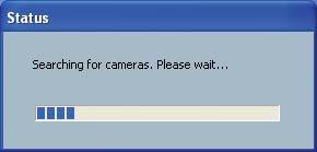 Configuring Your Camera with the Installation Wizard Double click on the Installation Wizard that was created on your desktop. The software will search for cameras.