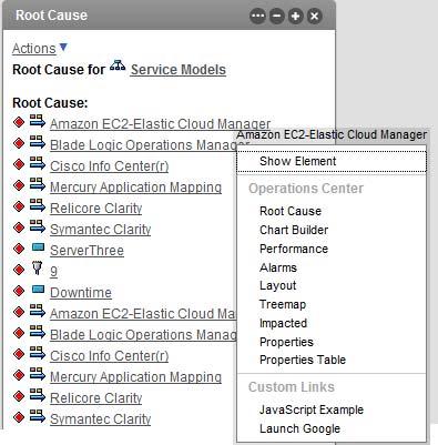 7.4.4 Adding Right-Click Context Menus A right-click context menu can be created, edited and used in any portlet that supports the right-click menu functionality (any portlet that has the Advanced >