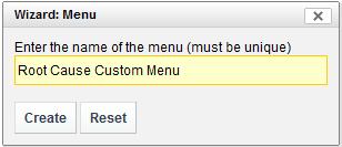 Creating a New Menu While it is possible to create multiple menus for a portlet, only one menu can be active at a time.