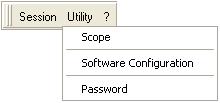 5. UTILITY 5.1 Scope This utility permits to display the CCD sensor signal on the PC screen.