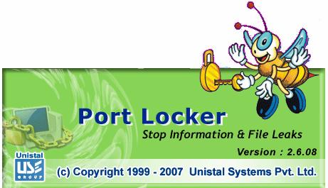Port Locker Port Locker Software is a Complete Solution to secure your private or vital data.