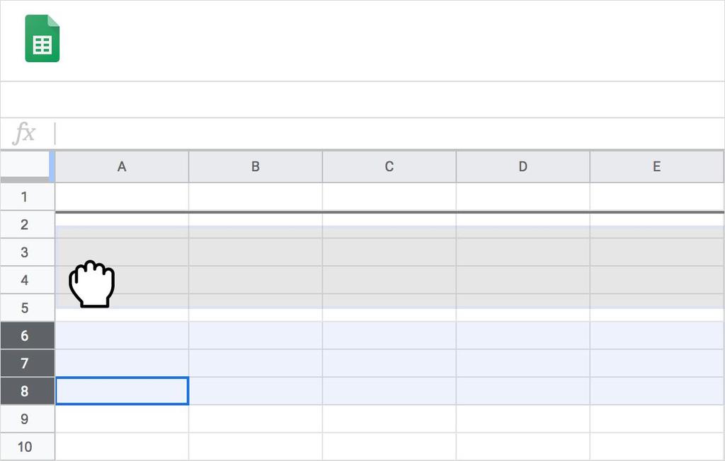 Manage data Most basic operations work the same way in Sheets and Excel, such as: Moving rows and columns Adding or