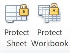 Collaborate Excel: Protect Sheet or Workbook Sheets: Protected sheets and ranges If you have sensitive content in a