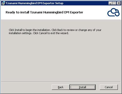 In the Custom Setup panel, do one of the following: To accept the default Destination Folder, click Next.