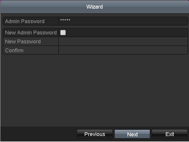 You can also choose to use the Setup Wizard next time by leaving the Start wizard when device starts? checkbox in checked status. Figure 2. 3 Start Wizard Interface 2.