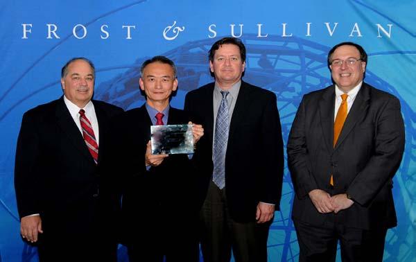 to right: Rene Cardenas, Director of Marketing,Ted Ho, CEO and President,Tom Gallatin,Vice President of