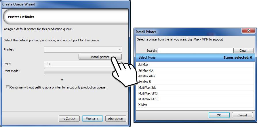 and click File > Start Visual Production Manager Continue with OK Step