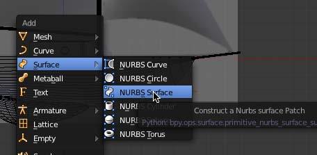 Rotate the NURBS