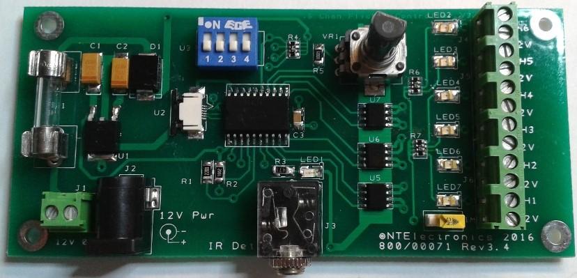 Introduction 6 Channel Lighting Flicker Board The six-channel flicker unit can control up to 36off 60 milliamp lights with up to 6 lights per channel.