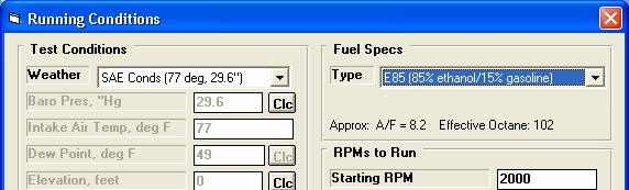 Std and Plus versions both display the approximate A/F and Effective
