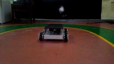 Four wheel omnidirectional mobile robot (FWOMR) Omni-directional wheel platform is a