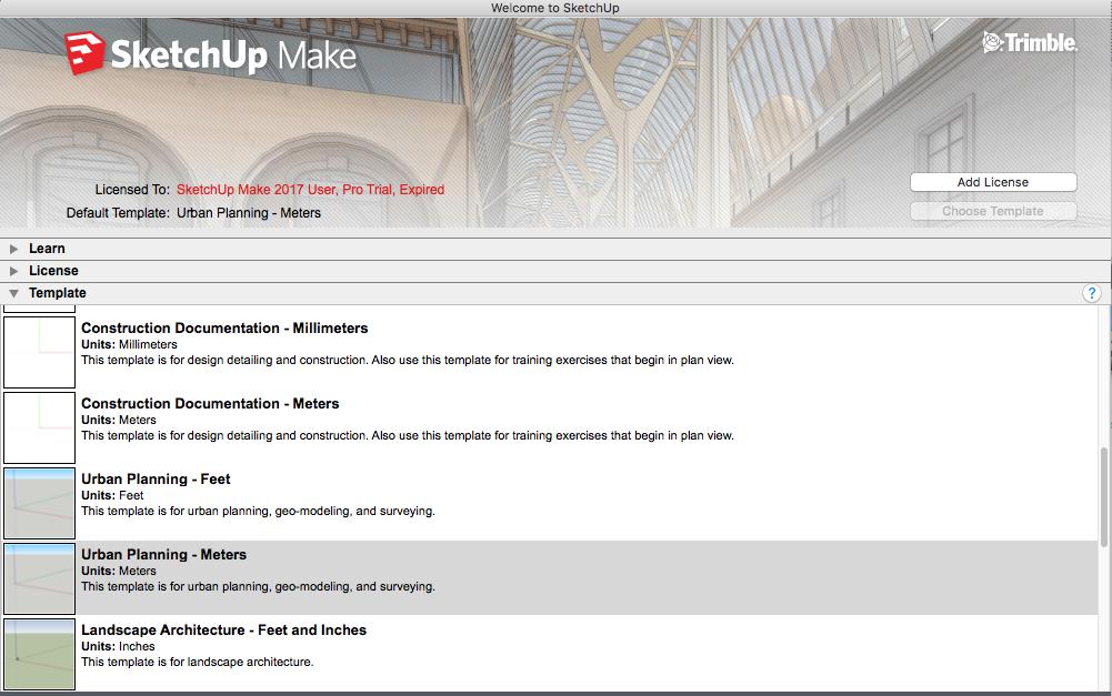 using SketchUp], which will give you the default 4.